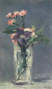 Edouard Manet Carnations and Clematis in a Crystal Vase (mk40) Spain oil painting artist
